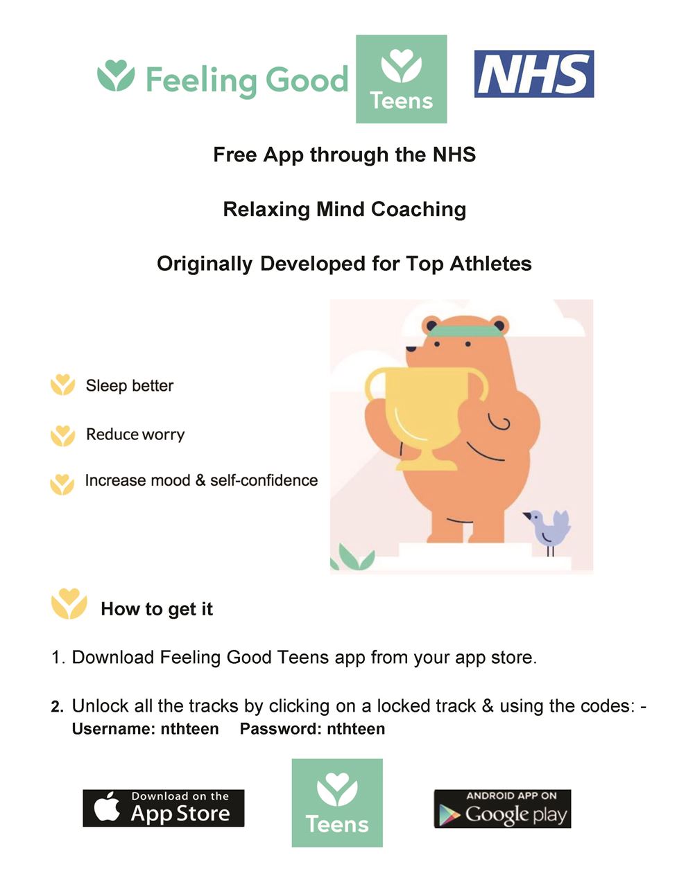 Feeling Good App for Teens